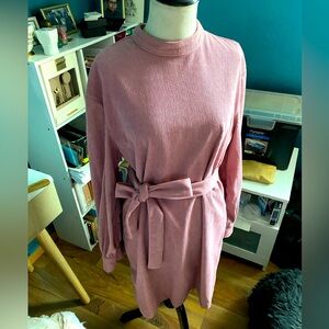 Pink Corduroy dress 👗🌸🌸🌸🌸